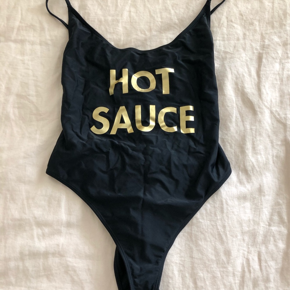 One piece bathing suit